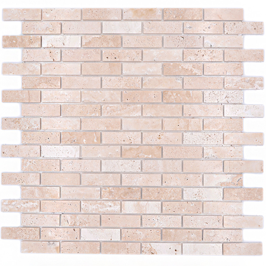 Självhäftande Mosaik Beige Kalksten | Ekosten.se