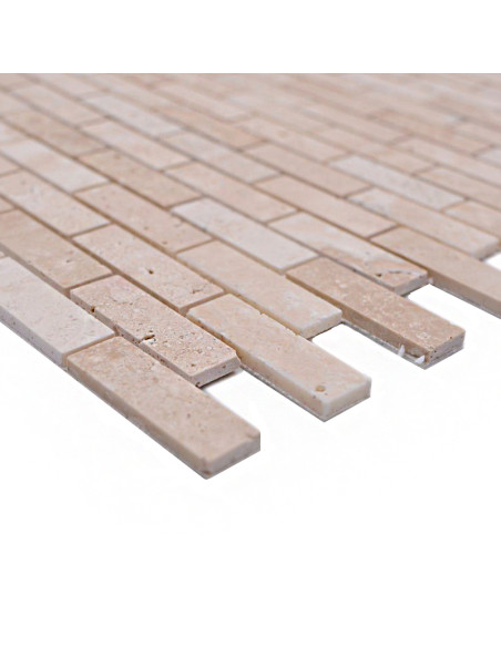 Självhäftande Mosaik Beige Kalksten | Ekosten.se