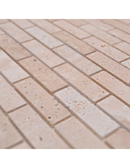 Självhäftande Mosaik Beige Kalksten | Ekosten.se