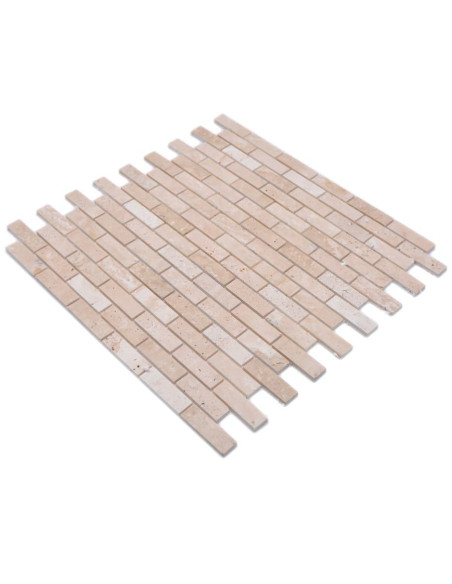 Självhäftande Mosaik Beige Kalksten | Ekosten.se