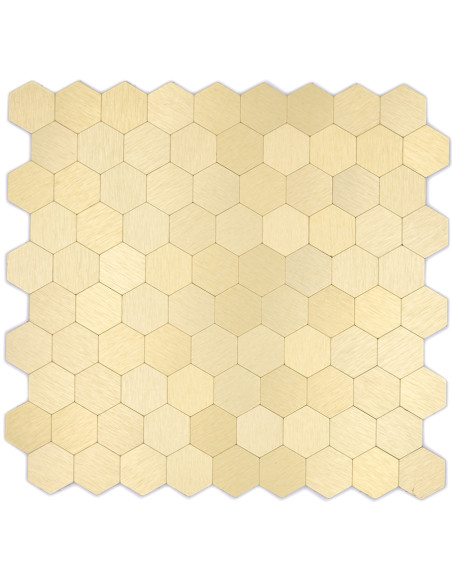 Självhäftande Guld Hexagon Mosaik | Ekosten.se