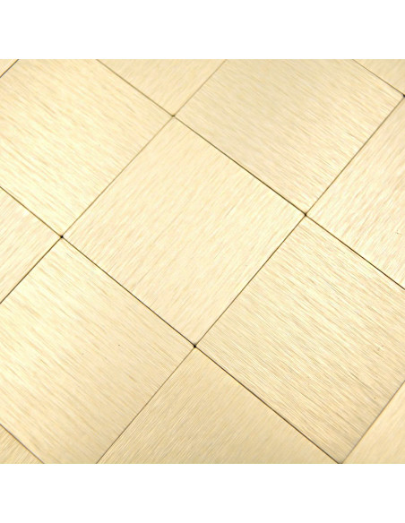 Självhäftande Mosaik Metall Guld | Ekosten.se