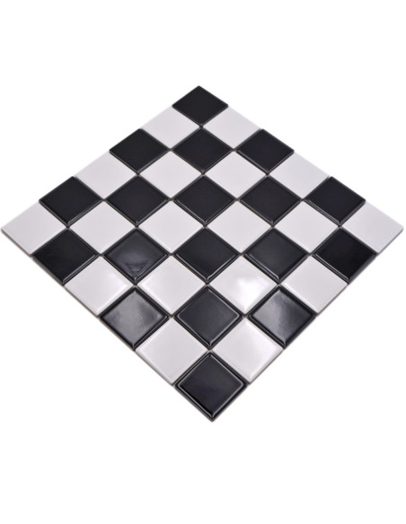 Svart Vit Klinker Mosaik Blank | Ekosten.se