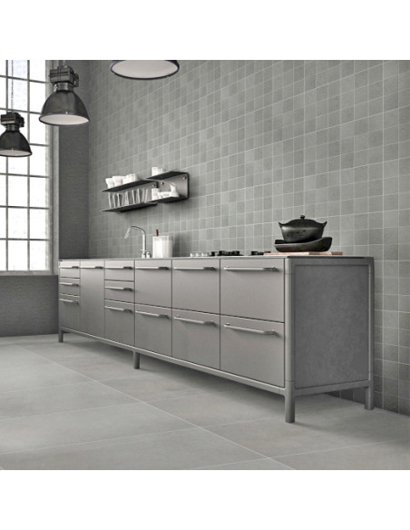 Shabby Chic Retro Klinker Mosaik Grå | Ekosten.se