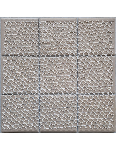 Shabby Chic Retro Klinker Mosaik Grå | Ekosten.se