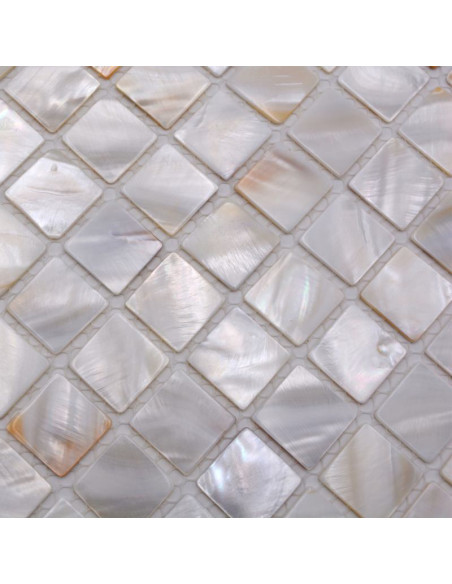 Vit Pärlemor Mosaik | Ekosten.se