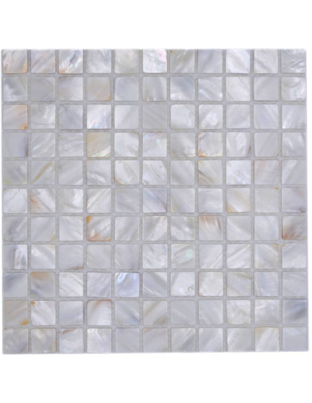 Vit Pärlemor Mosaik | Ekosten.se