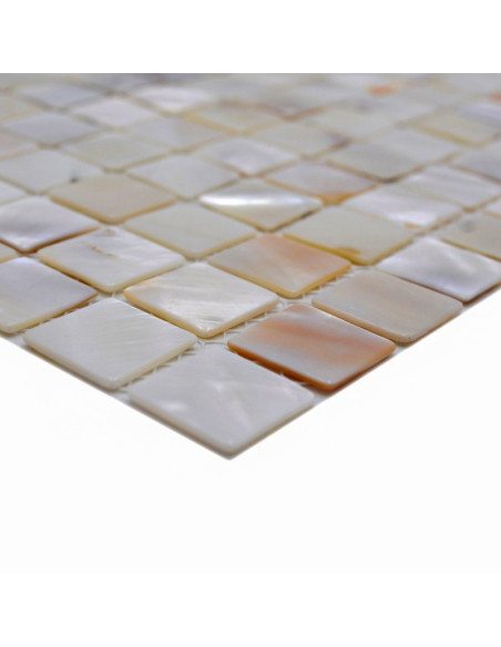 Pärlemor Mosaik Vit | Ekosten.se