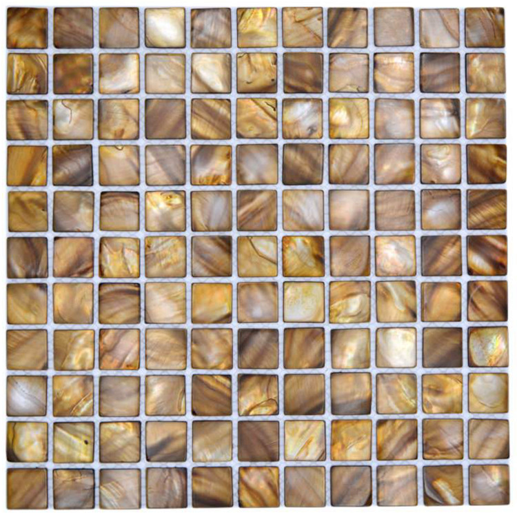 Pärlemor Mosaik Beige Brun | Ekosten.se