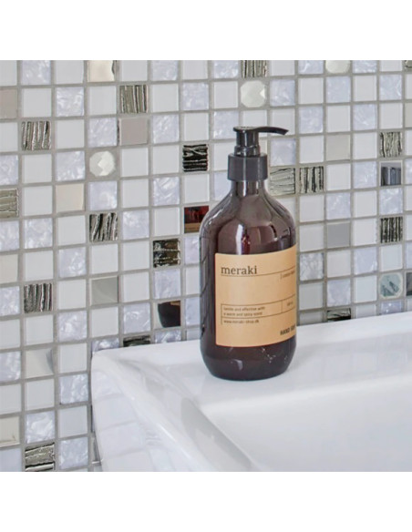 Kristall Mosaik Silver Vit | Ekosten.se