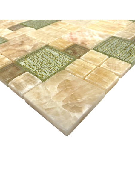 Kristall Mosaik Onyx Guld | Ekosten.se