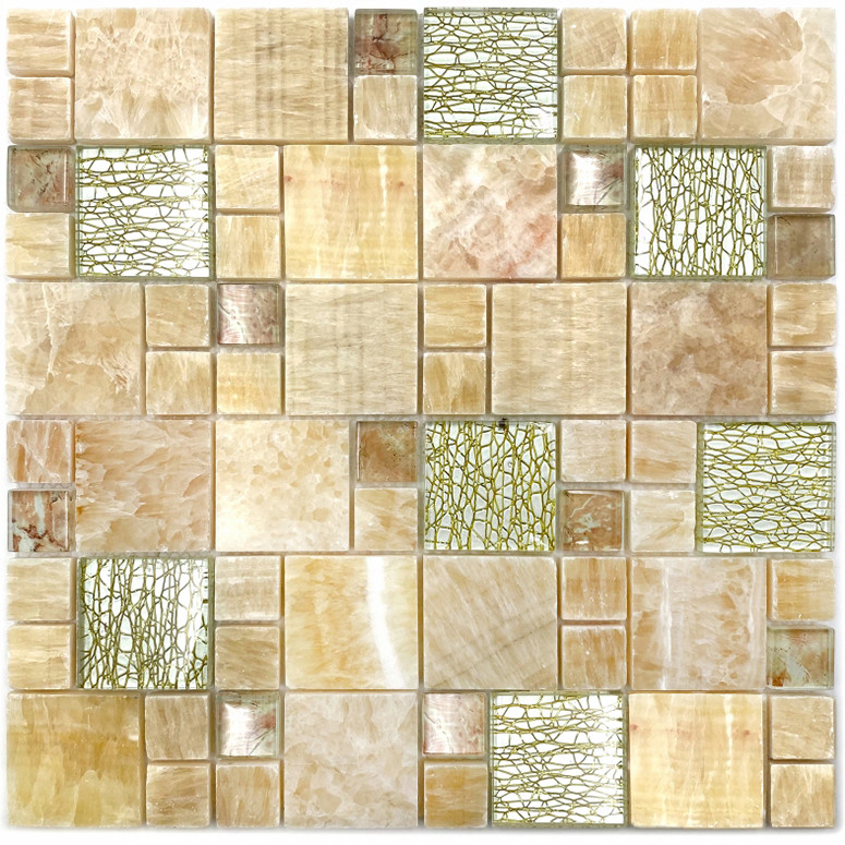 Kristall Mosaik Onyx Guld | Ekosten.se