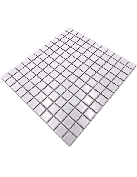 Vit Keramikmosaik Blank | Ekosten.se