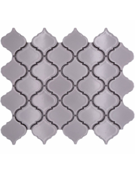 Mosaik Lantern Vit Blank | Ekosten.se