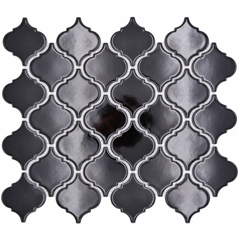 Mosaik Lantern Svart Blank | Ekosten.se