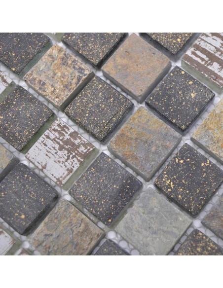 Rustik Mosaik Kristall Skiffer | Ekosten.se