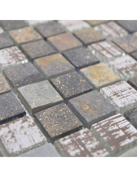Rustik Mosaik Kristall Skiffer | Ekosten.se
