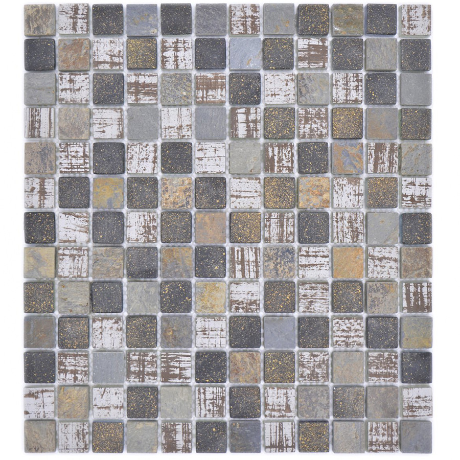 Rustik Mosaik Kristall Skiffer | Ekosten.se