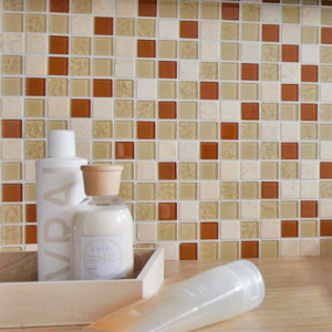 Mosaik Kristall Marmor Beige Mix | Ekosten.se