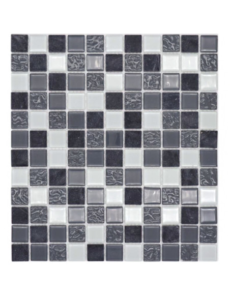 Mosaik Kristall Marmor Grå Mix | Ekosten.se