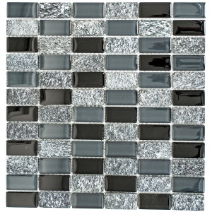 Svart Brickmosaik Kristall Skiffer | Ekosten.se