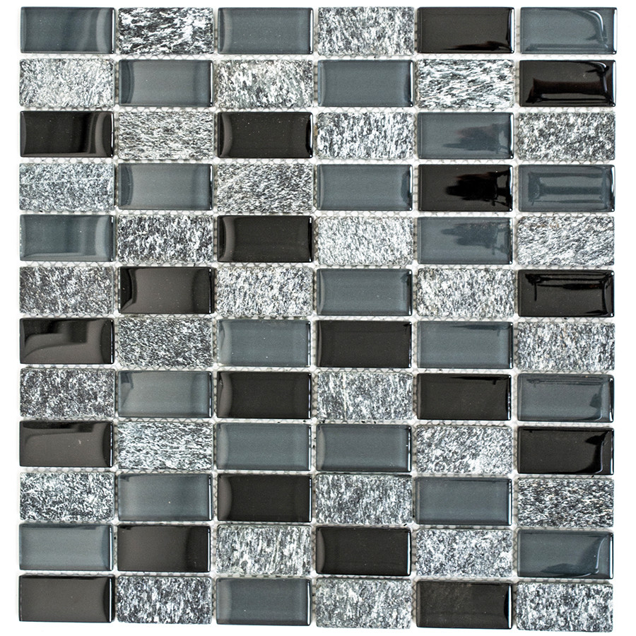 Svart Brickmosaik Kristall Skiffer | Ekosten.se