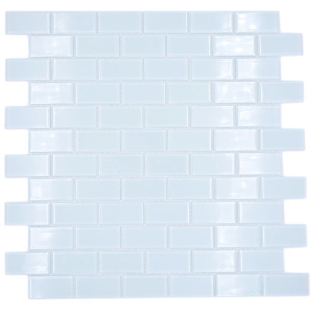 Brickmosaik Kristall Vit Subway | Ekosten.se