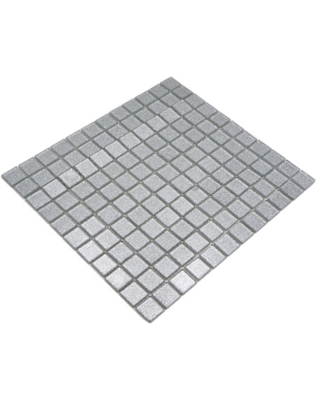Glitter Silver Kristallmosaik | Ekosten.se