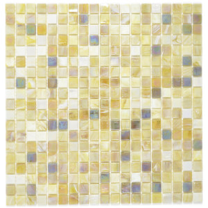Beige Glasmosaik Glänsande | Ekosten.se