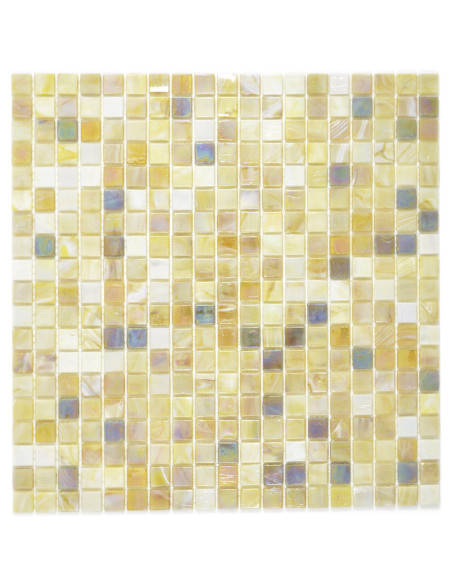 Beige Glasmosaik Glänsande | Ekosten.se
