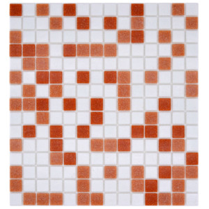 Glasmosaik Vit Beige | Ekosten.se
