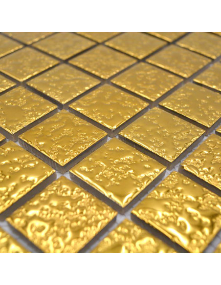 Guld Keramikmosaik Struktur | Ekosten.se