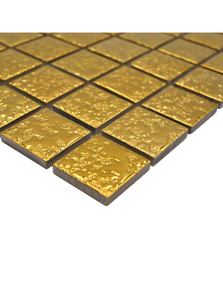 Guld Keramikmosaik Struktur | Ekosten.se