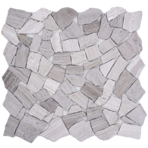 Marmor Krossmosaik Grey Stripes | Ekosten.se