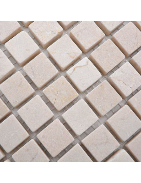 Beige Marmor Mosaik Botticino | Ekosten.se