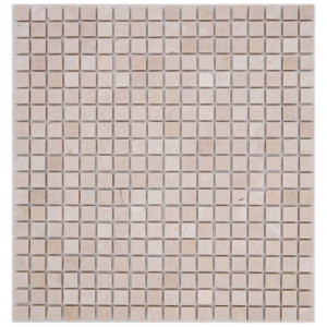 Beige Marmor Mosaik Botticino | Ekosten.se
