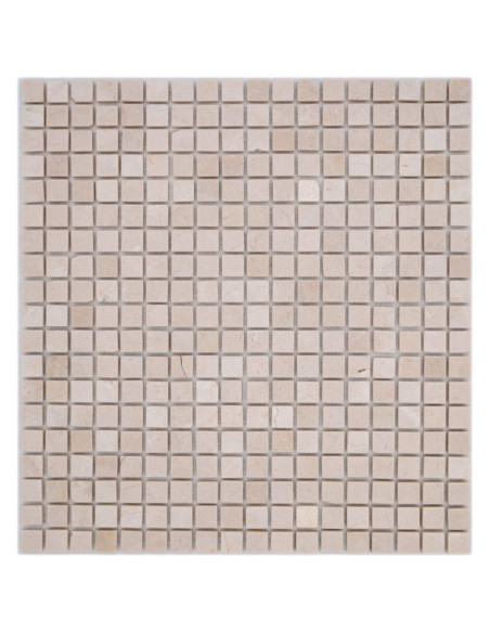 Beige Marmor Mosaik Botticino | Ekosten.se