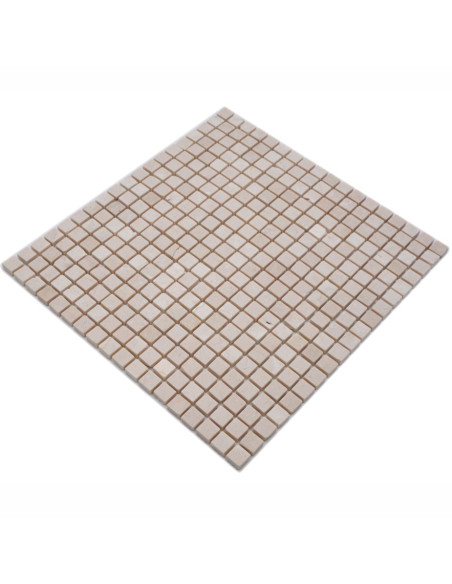 Beige Marmor Mosaik Botticino | Ekosten.se