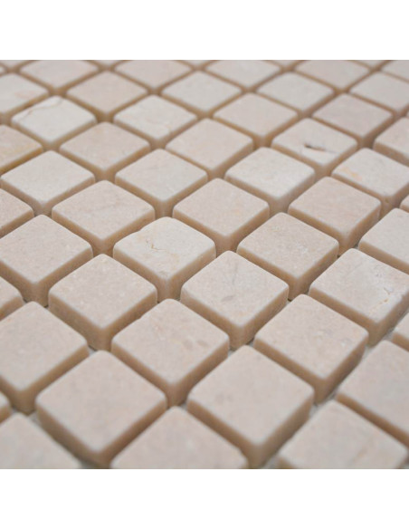 Beige Marmor Mosaik Botticino | Ekosten.se