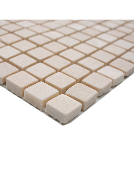Beige Marmor Mosaik Botticino | Ekosten.se