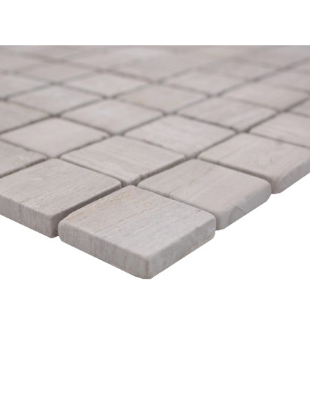 Marmor Mosaik Grey Stripes | Ekosten.se