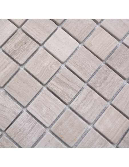Marmor Mosaik Grey Stripes | Ekosten.se