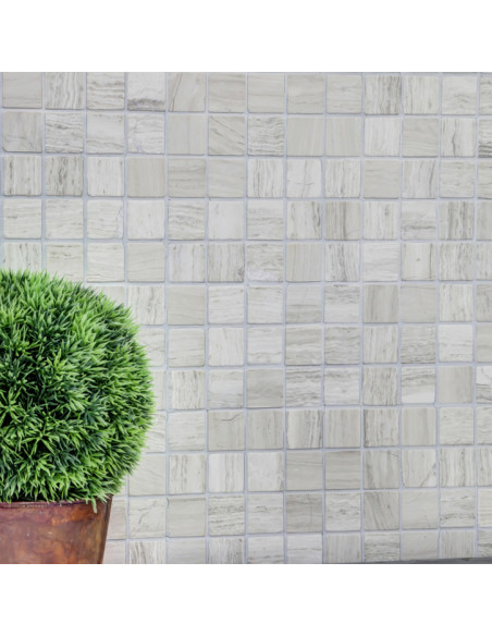 Marmor Mosaik Grey Stripes | Ekosten.se