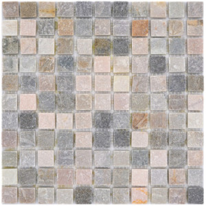Natursten Mosaik Beige Grå Kvartsit | Ekosten.se