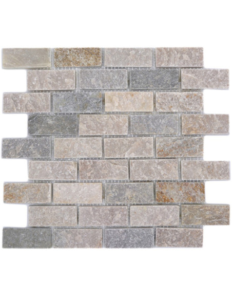 Brickmosaik Natursten Kvartsit | Ekosten.se