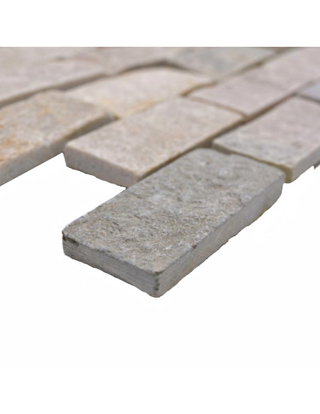 Brickmosaik Natursten Kvartsit | Ekosten.se