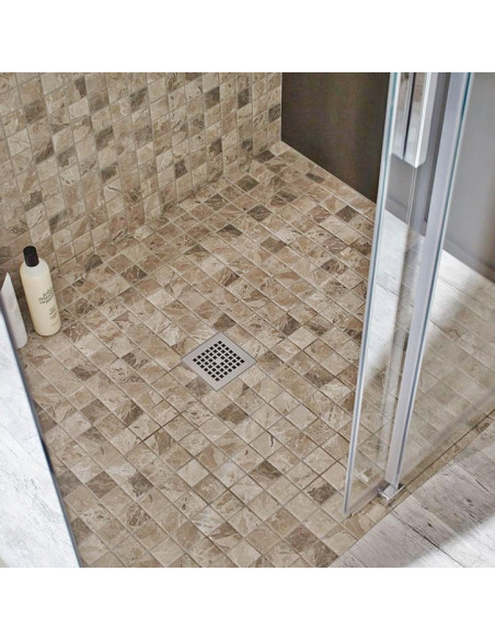 Klinker Mosaik Stenoptik Sandbrun | Ekosten.se