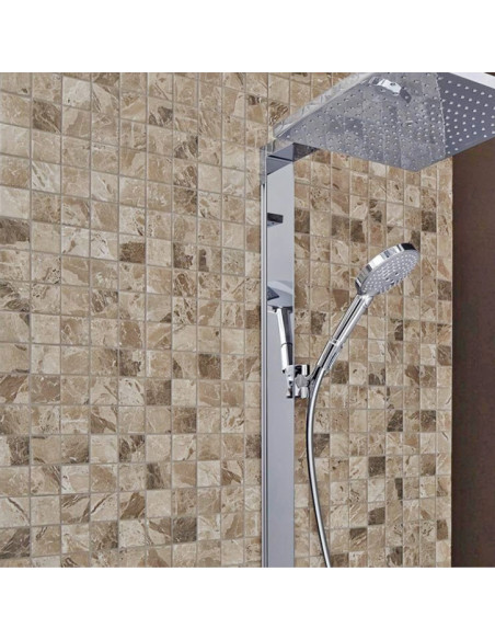 Klinker Mosaik Stenoptik Sandbrun | Ekosten.se