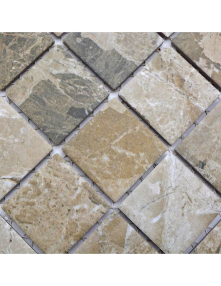 Klinker Mosaik Stenoptik Sandbrun | Ekosten.se