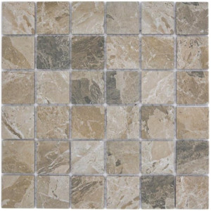 Klinker Mosaik Stenoptik Sandbrun | Ekosten.se